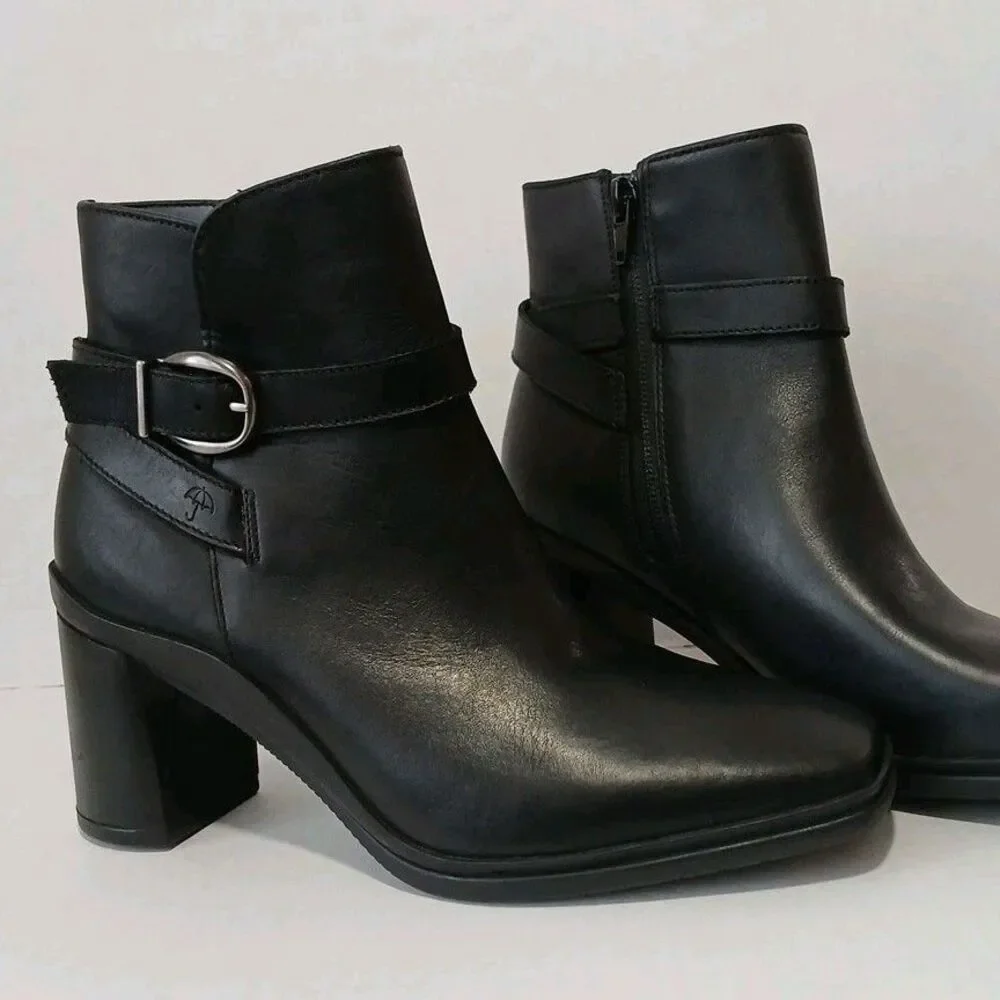Naturalizer Womens Aimee Water Resistant Ankle Boot 6M MSRP $193